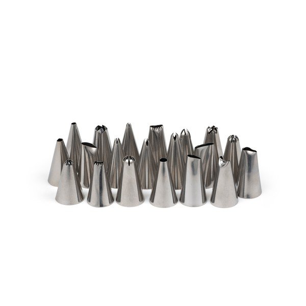 Kondiitritoodete kaunistamise komplekt, lisatarvikute arv 24 tk - Blomsterbergs