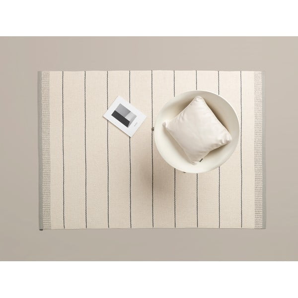 Helehall-kreem sise/välisvaip 60x125 cm Belle Warm Grey – Pappelina-image-2