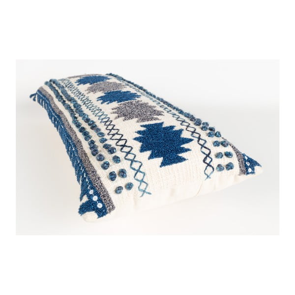 Modrý polštář s výplní Zuiver Sala, 65 x 30 cm-image-2