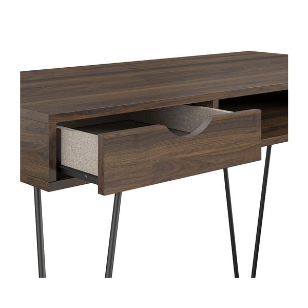 Pähklipuust töölaud 49x104 cm Concord - Novogratz-image-4