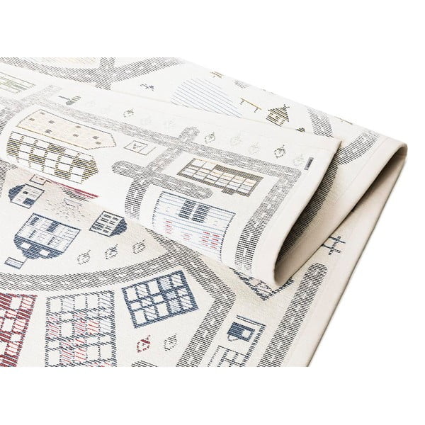 Valge kahepoolne laste vaip , 160 x 230 cm Ülejõe - Narma-image-4