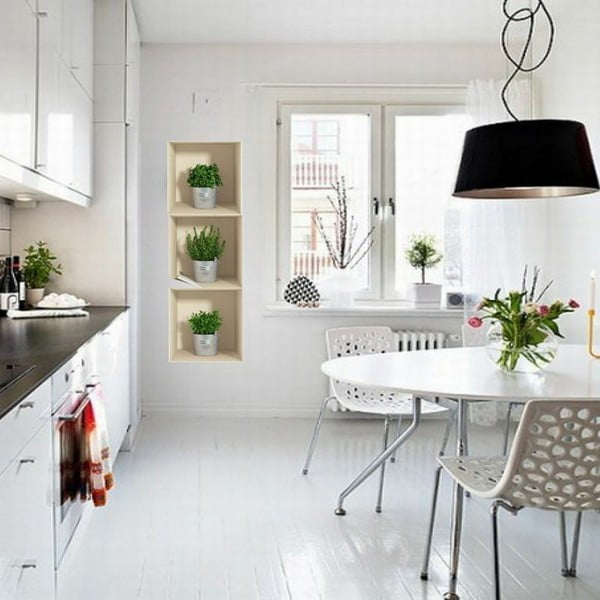 3 kleebise komplekt 3D efektiga maitsetaimed potis - Ambiance-image-1