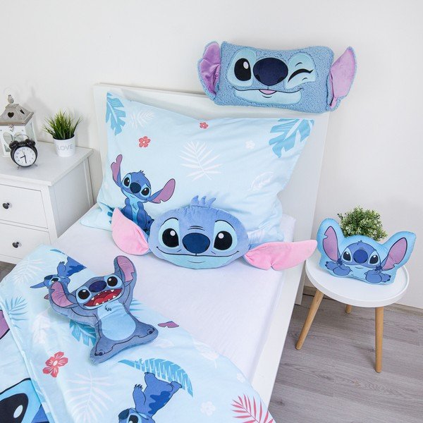 Fliisist laste padi 41x32 cm Lilo and Stitch "Blue" - Jerry Fabrics-image-4