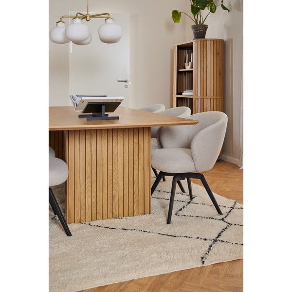 Tammespoonist söögilaud 100x210 cm Colima - Actona-image-3