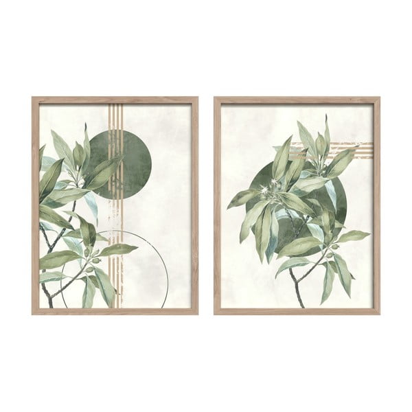 Raamides plakatid, 2tk komplektis 30x40 cm Green - Styler