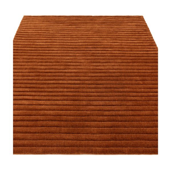 Käsitsi kootud villane vaip terrakota värvi 120x170 cm - Asiatic Carpets-image-1