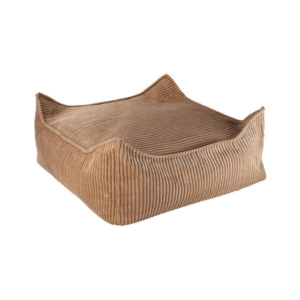 Pruun velvetist laste kott-tool Square - Wigiwama