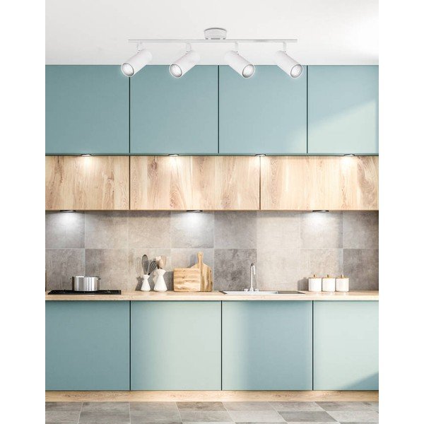 Valge metallist laevalgusti 9x76 cm Colly - Candellux Lighting-image-1