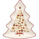 Punase ja valge portselanist serveerimiskauss jõulupuu kujul Villeroy & Boch Tree - Villeroy&Boch