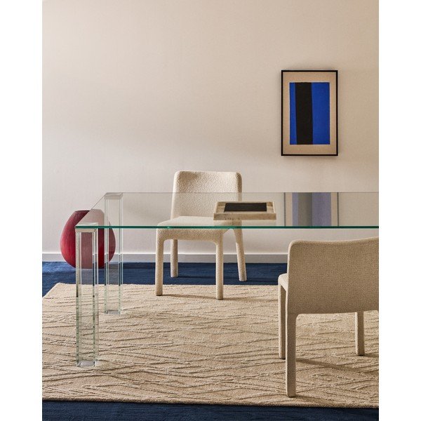 Klaasist söögilaud 100x200 cm Adularia - Kave Home-image-1