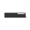 Must betoondekooriga telerilaud 180x38 cm Verone - TemaHome