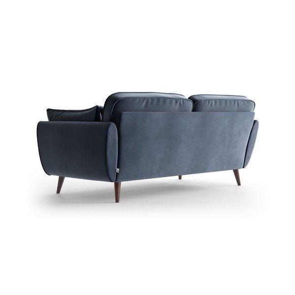 Tumesinine sametne diivan Auteuil - My Pop Design-image-4