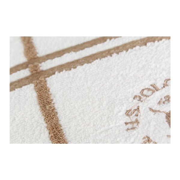 Osuška U.S. Polo Assn Bath Towel White and Gold, 70x140 cm-image-1