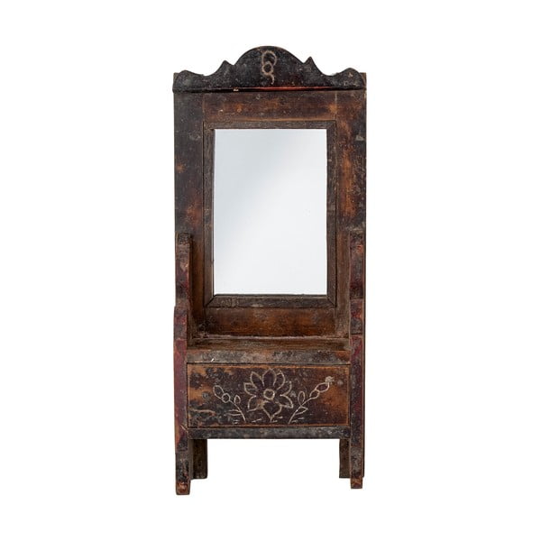 Seina täispuidust raamiga peegel 17,5x43 cm Sehar – Bloomingville-image-3