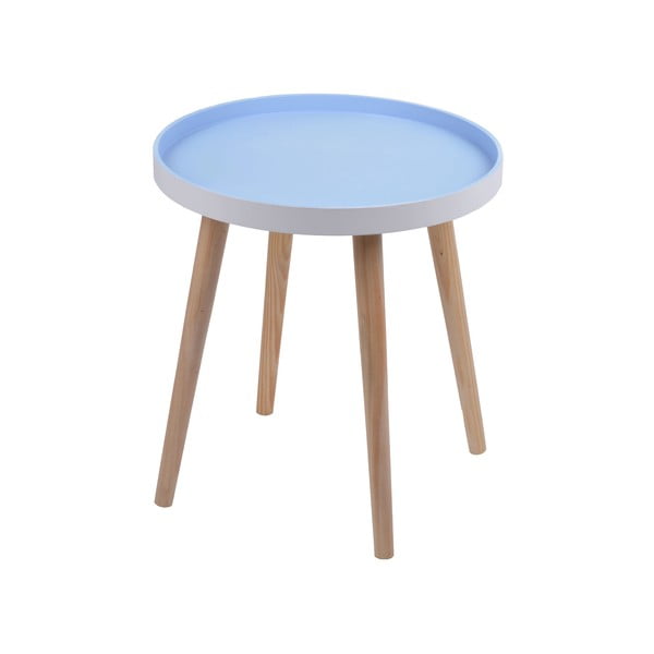 Modrý stolek Ewax Simple Table, 48 cm