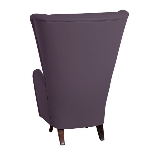 Fialové křeslo ušák Max Winzer Agnetha-image-3