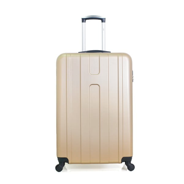Cestovní kufr ve zlaté barvě na kolečkách Hero Ioulia, 60 l