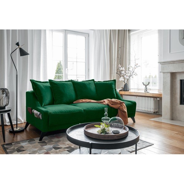 Roheline sametne diivan Royal Rose - Miuform-image-4