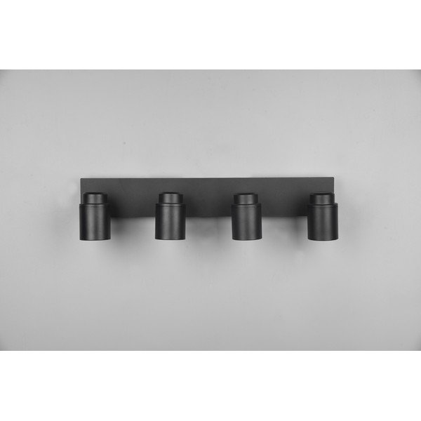 Matt must metallist kohtvalgusti 19x52 cm Angelo - Trio-image-2