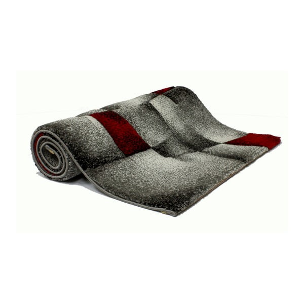 Punane ja hall vaip Malmö, 140 x 200 cm - Universal-image-2