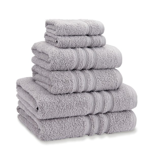 Helehallid froteerätikud 6tk komplektis Zero Twist - Catherine Lansfield