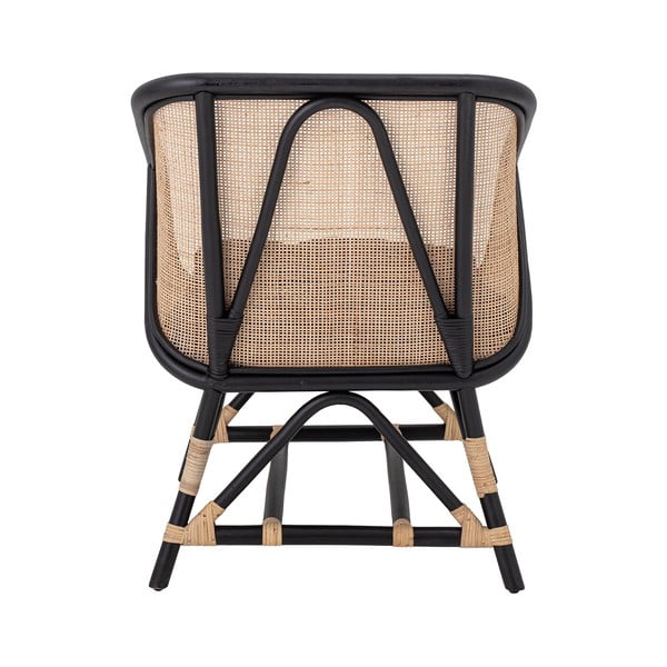 Must ja beež kangastega tugitool Loue - Bloomingville-image-4