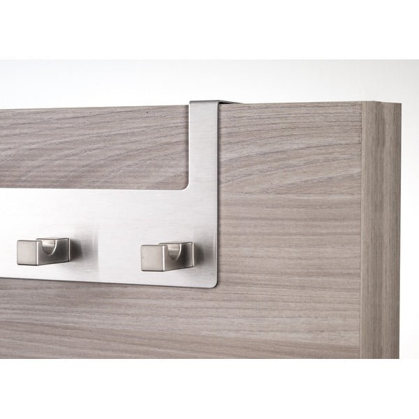 Hõbedane metallist uksehoidja 32 cm Yale - Tomasucci-image-4