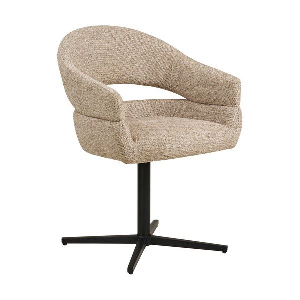 Beež polsterdatud söögitool käetugedega Dover - House Nordic