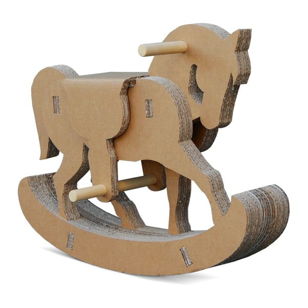 Kartonový houpací koník Cavallino