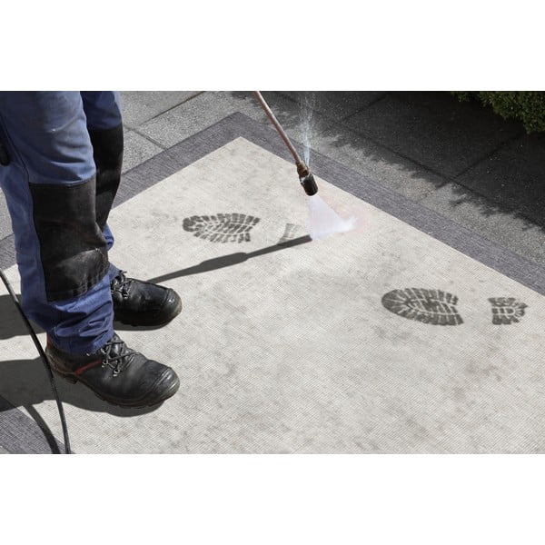 Hall ja kreemikas õuevaip , 120 x 170 cm Panama - NORTHRUGS-image-4