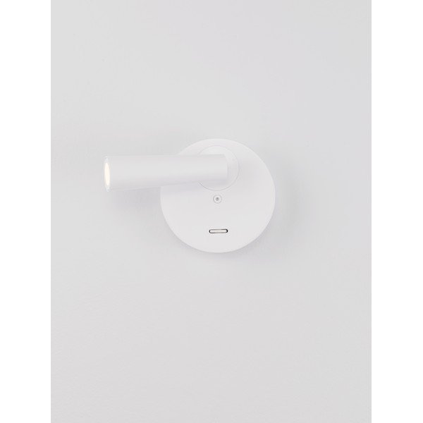 Mattvalge alumiiniumist LED-prožektor painduva konstruktsiooniga 7x10 cm Tico - Nova Luce-image-3