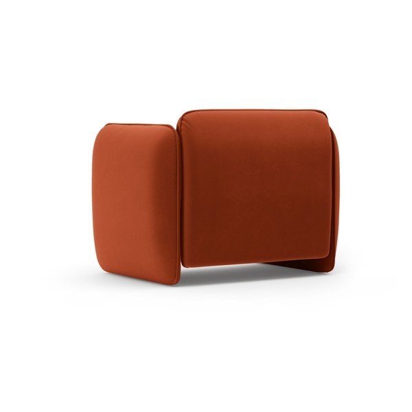 Telliskivivärvi sametist tugitool Georgia - Micadoni-image-3