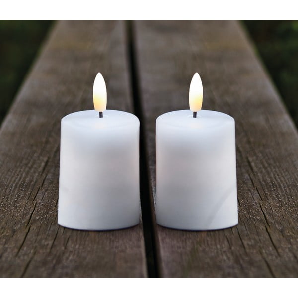 LED-väliküünlad 2tk komplektis (kõrgus 6,5 cm) Sille – Sirius-image-1