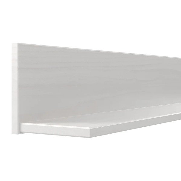 Valge männipuidust riiul 100 cm Teramo - Støraa-image-3