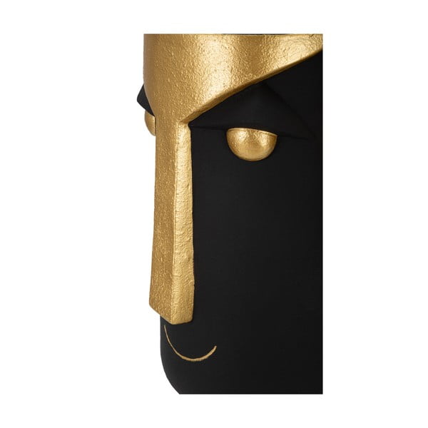 Kõrge polüresiinist vaas must-kuldne 40 cm Tribal - Mauro Ferretti-image-4