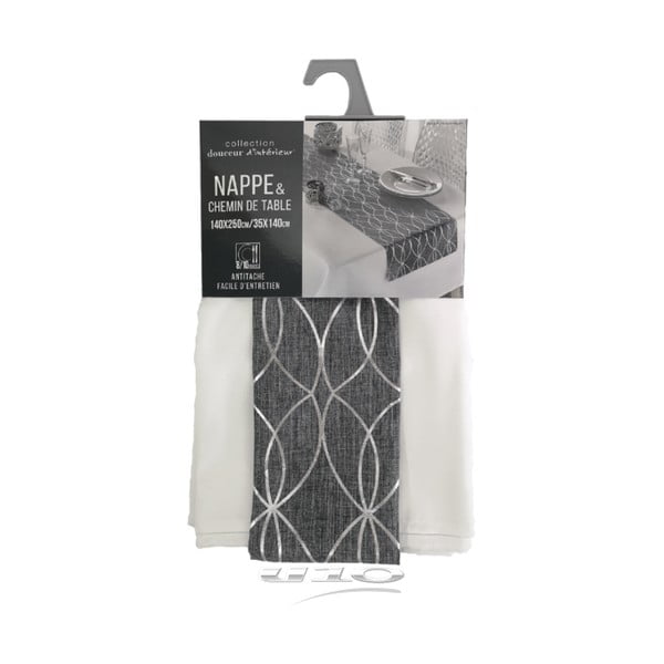 Laudlina ja liniku komplekt 140x250 cm Elipsa - douceur d'intérieur-image-3