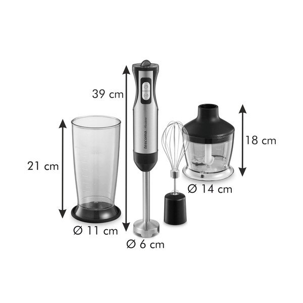 Stick blender hõbedane President - Tescoma-image-3