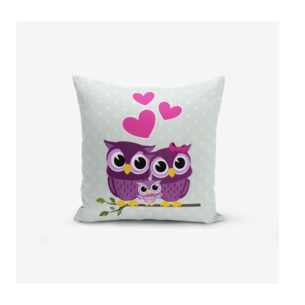 Laste padjakate 43x43 cm Owls – Mila Home