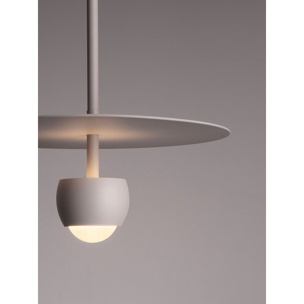 Beež alumiiniumist LED-ripplamp ø 30 cm Edem - Nova Luce-image-1