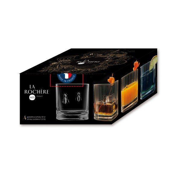 Viskiklaas 320 ml Abeille - La Rochére-image-3