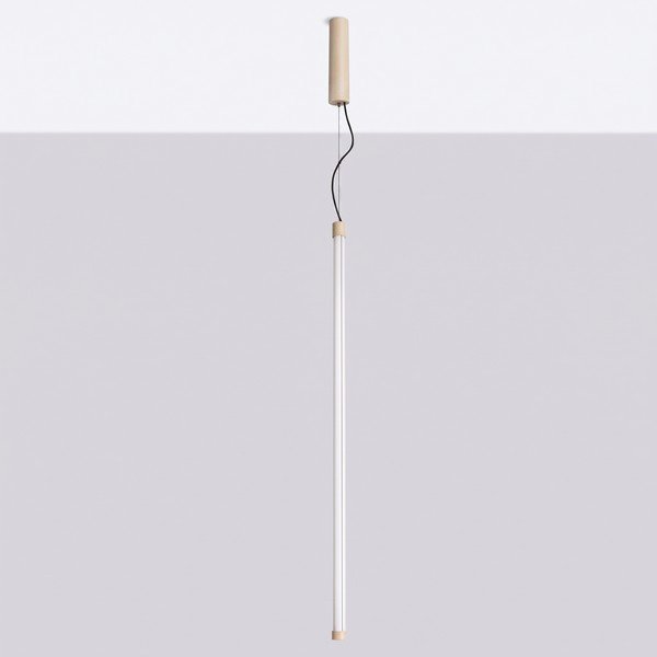 Beež metallist LED-ripplamp ø 6 cm TRANG - Thoro-image-4