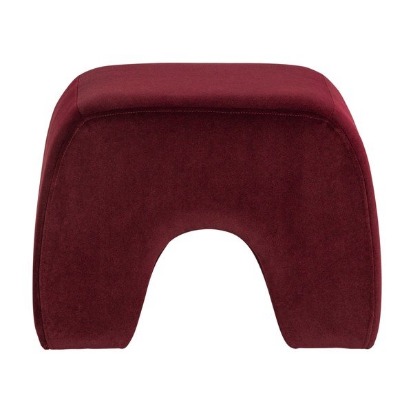 Burgundiapunane sametist tool Lucen - WOOOD