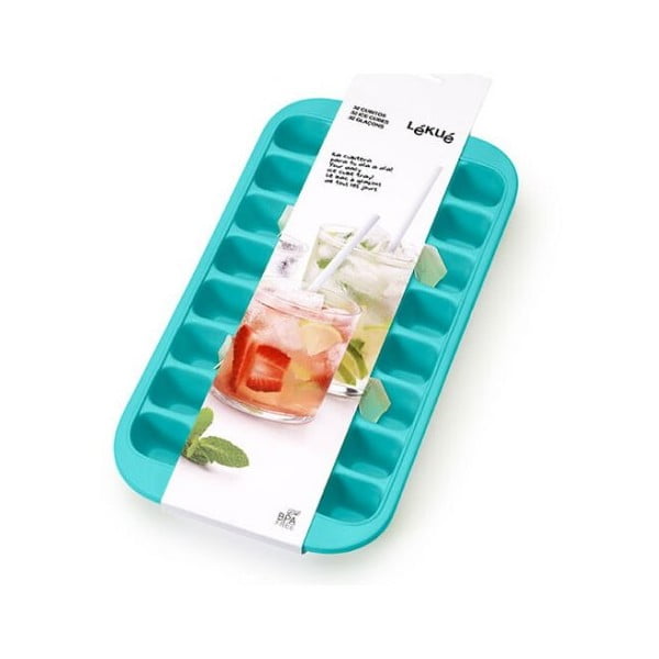 Türkiissinine silikoonist jäävorm , 32 kuubikut Industrial - Lékué-image-1