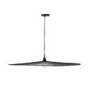 Must rippvalgusti ø 100 cm Makai - Kave Home