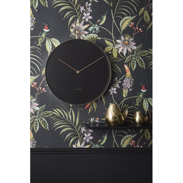 Must metallist seinakell, ø 34 cm Hook - Karlsson-image-1