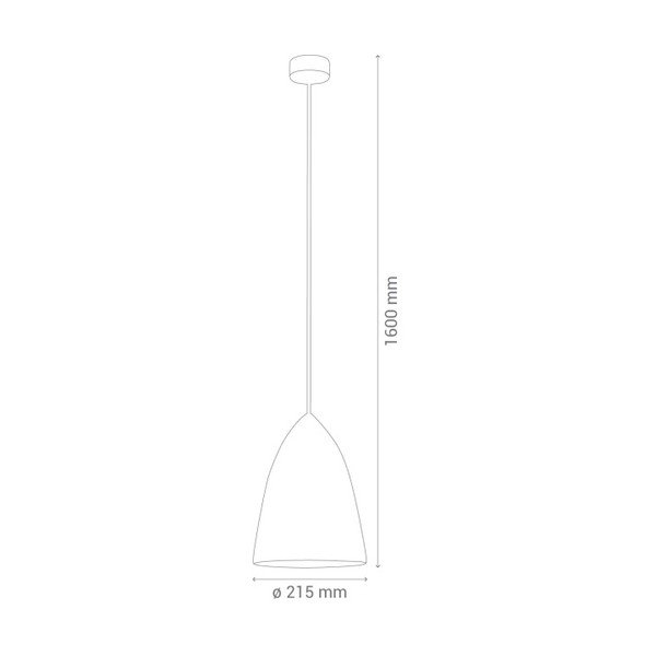 Kollane rippvalgusti Glassy - SULION-image-1