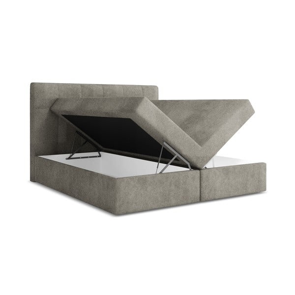 Hall boxspring voodi panipaigaga 160x200 cm Palta – Makamii-image-1