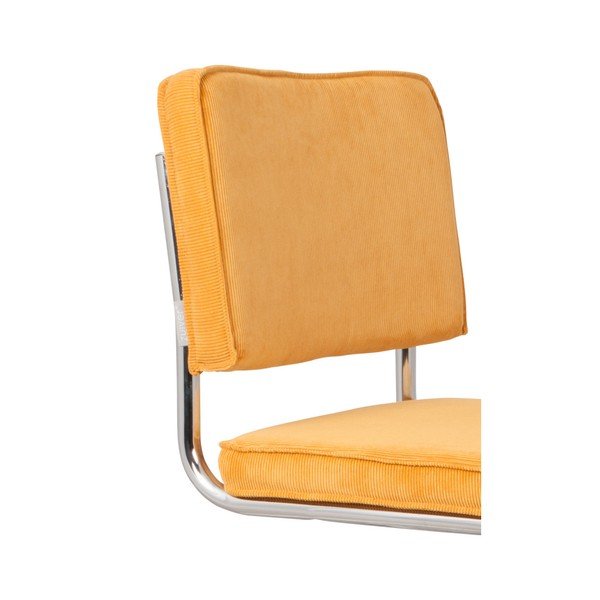 2 kollase tooli komplekt Ridge Rib - Zuiver-image-3