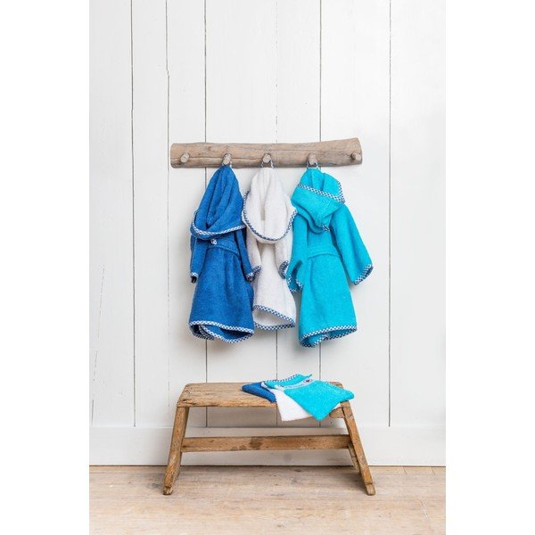 Valge laste hommikumantel - Tiseco Home Studio-image-2