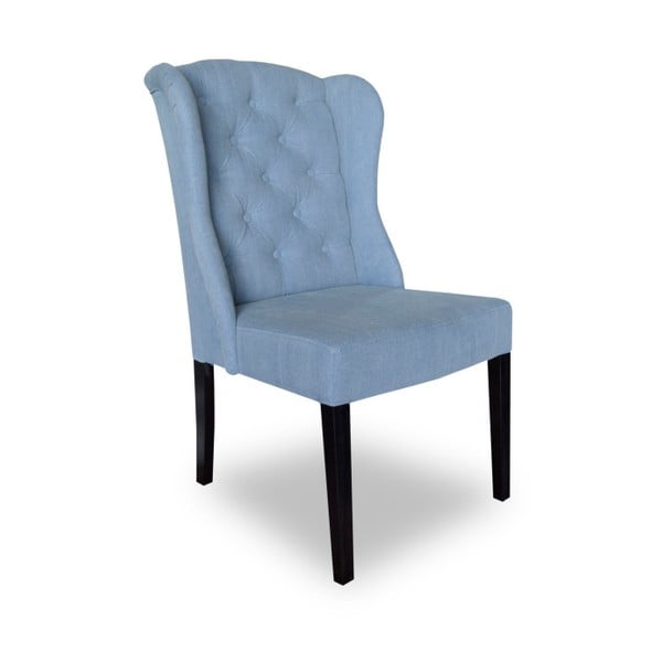 Světle modrá jídelní židle Massive Home Michelle